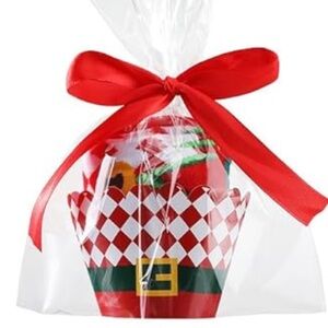 Festive Red and Green Women's Socks makes a great gift! 2 total